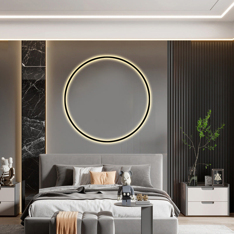 Round Wall Lamp Creative Personalized Bedroom Bedside Lamp Simple Modern